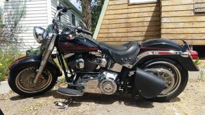 Sacoches Myleatherbikes Softail Fatboy (18)